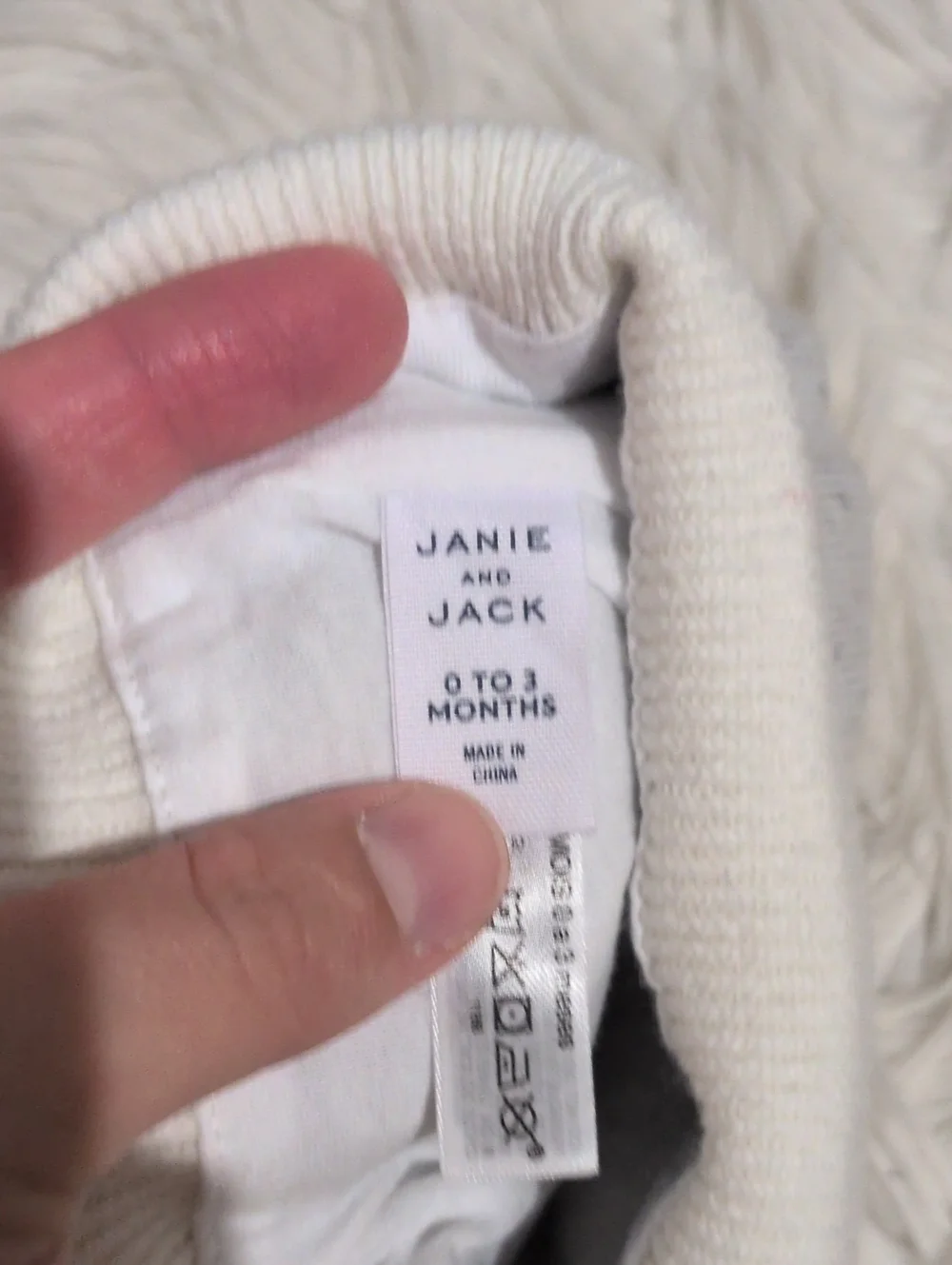 Janie and Jack Baby Bunny Pom Beanie